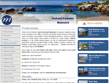 Tablet Screenshot of ckmatousek.cz